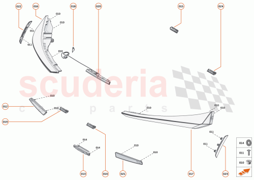 Part Diagram for McLaren 14AA168RP