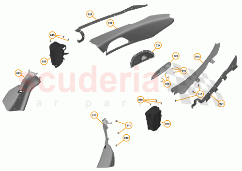 Part Diagram for McLaren 14NB491CP