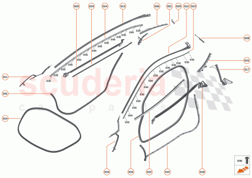 Part Diagram for McLaren 16AE438CP