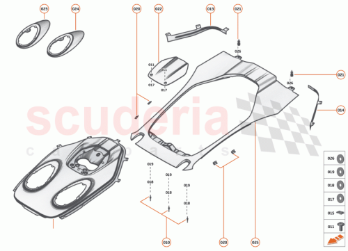 Part Diagram for McLaren 13AA084LP