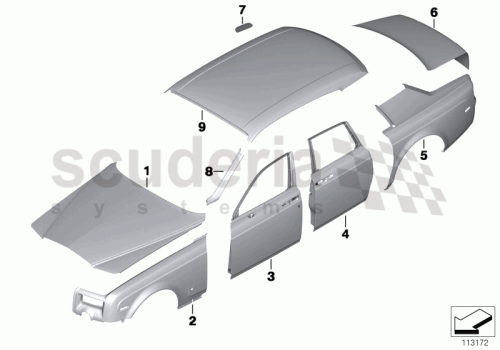 Part Diagram for Rolls Royce 41 35 7040150