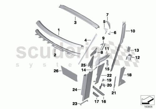 Part Diagram for Rolls Royce 41 21 7079564