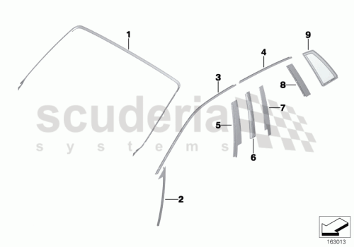 Part Diagram for Rolls Royce 51 35 9169108