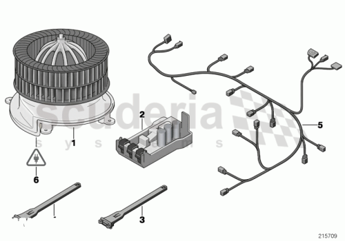 Part Diagram for Rolls Royce 64 11 6913401