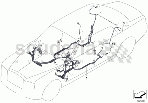 Part Diagram for Rolls Royce 61 11 0022362