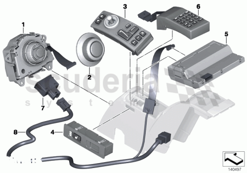 Part Diagram for Rolls Royce 61 31 0304658