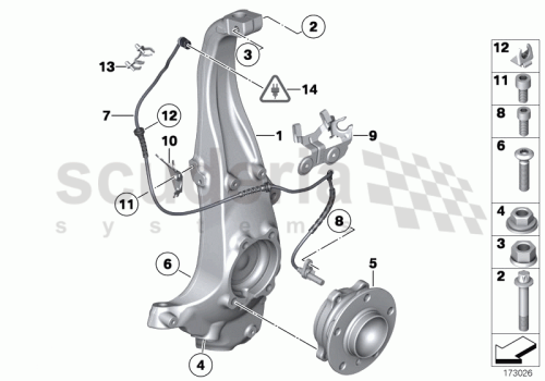 Part Diagram for Rolls Royce 34 52 6777705