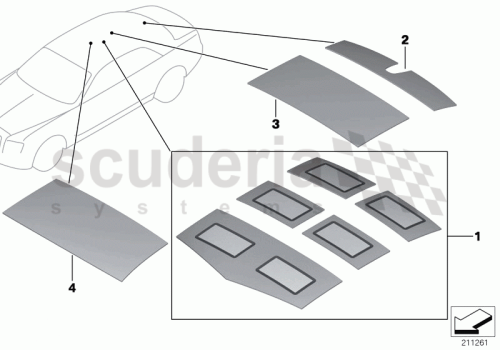 Part Diagram for Rolls Royce 51 48 9158043