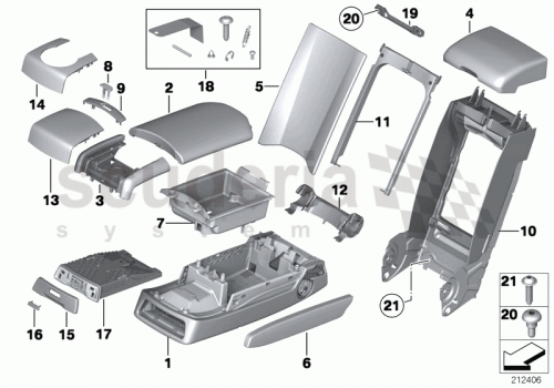 Part Diagram for Rolls Royce 52 20 7223609