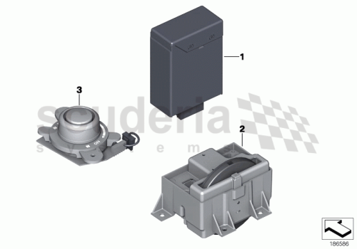 Part Diagram for Rolls Royce 64 11 2162120