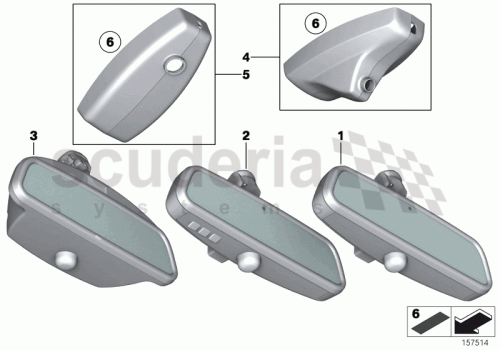 Part Diagram for Rolls Royce 51 16 7076129