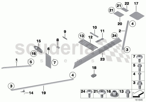 Part Diagram for Rolls Royce 51 71 7169347