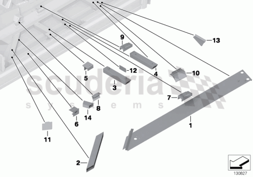 Part Diagram for Rolls Royce 41 12 7116191