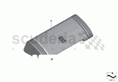 Part Diagram for Rolls Royce 51 47 9166040