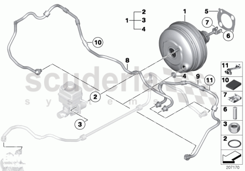 Part Diagram for Rolls Royce 34 33 6789861