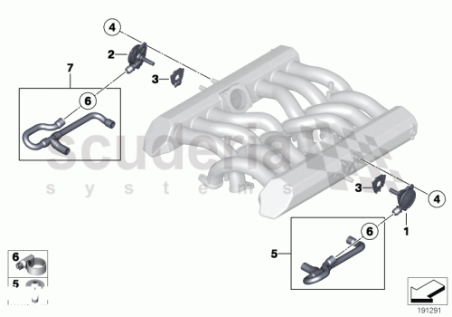 Part Diagram for Rolls Royce 07 12 9905556