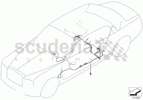 Part Diagram for Rolls Royce 61 11 0422843