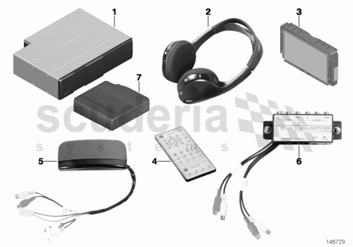Part Diagram for Rolls Royce 65 12 0309900