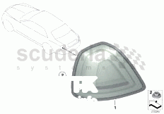 Part Diagram for Rolls Royce 51 11 7070183