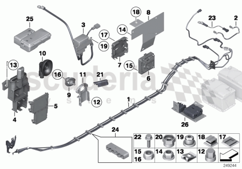Part Diagram for Rolls Royce 61 14 6926867