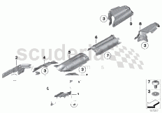 Part Diagram for Rolls Royce 51 48 7176397