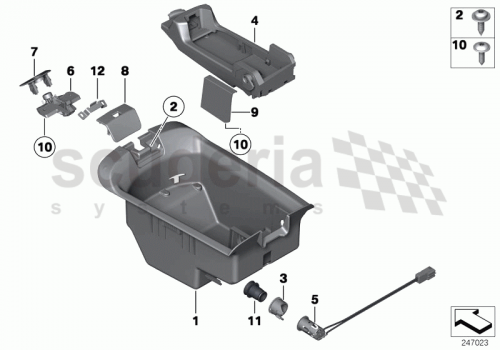Part Diagram for Rolls Royce 51 16 9213832
