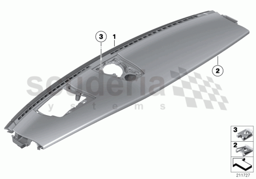 Part Diagram for Rolls Royce 51 45 7287357
