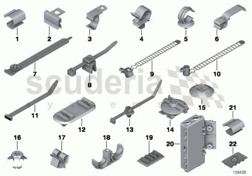 Part Diagram for Rolls Royce 61 13 8365536