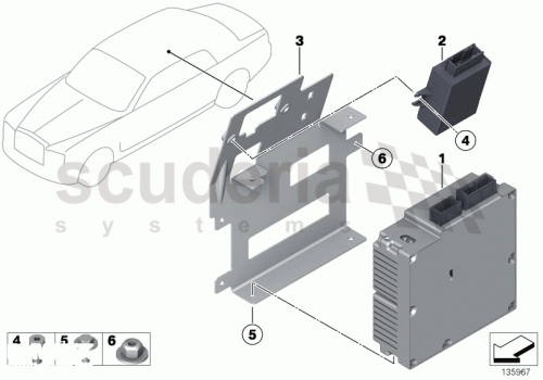 Part Diagram for Rolls Royce 65 50 9146702