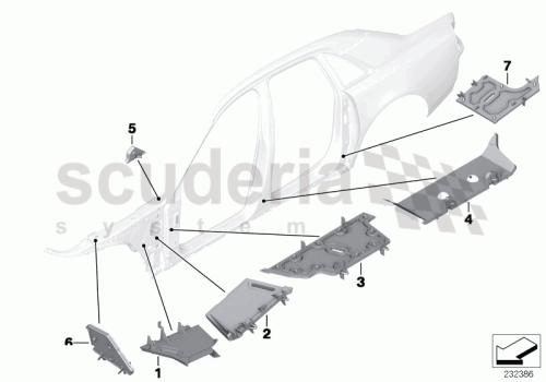 Part Diagram for Rolls Royce 41 13 7205106