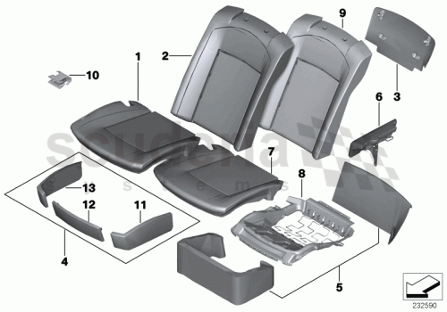 Part Diagram for Rolls Royce 52 20 7040067