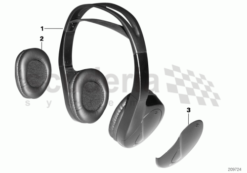 Part Diagram for Rolls Royce 65 12 2160503