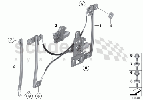 Part Diagram for Rolls Royce 51 33 7174607