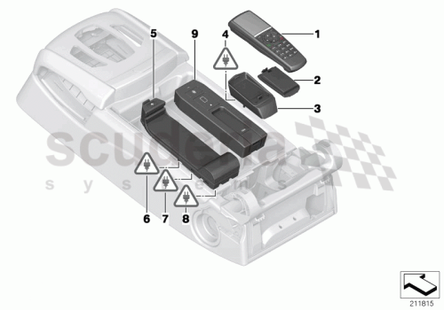 Part Diagram for Rolls Royce 84 10 9184812