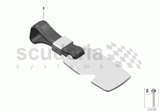 Part Diagram for Rolls Royce 51 16 2166988