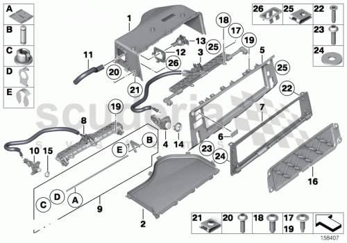 Part Diagram for Rolls Royce 51 16 7061951