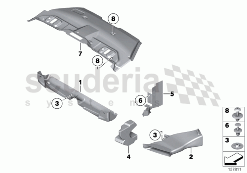Part Diagram for Rolls Royce 51 71 7195161