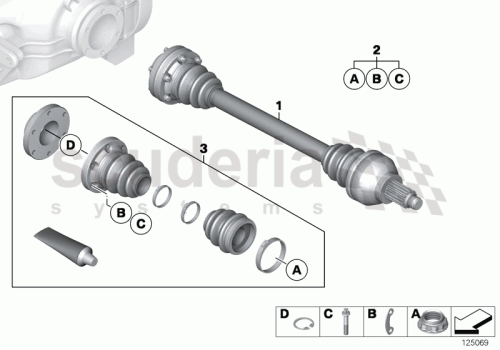 Part Diagram for Rolls Royce 33 21 0148326