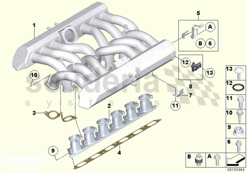 Part Diagram for Rolls Royce 11 61 1440321