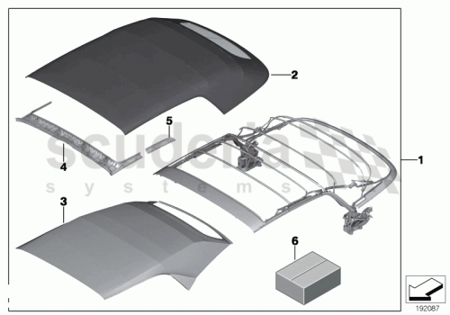 Part Diagram for Rolls Royce 54 34 7164171