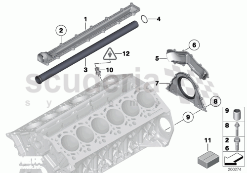 Part Diagram for Rolls Royce 07 11 9905399