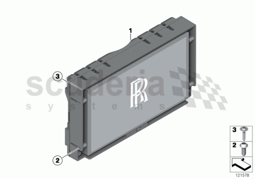 Part Diagram for Rolls Royce 07 14 6977946