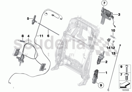 Part Diagram for Rolls Royce 61 11 9215321