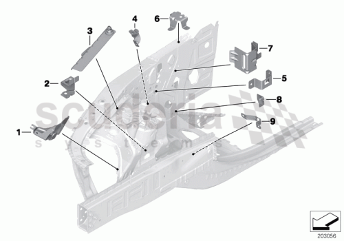 Part Diagram for Rolls Royce 41 00 7242466
