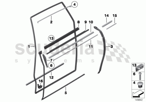 Part Diagram for Rolls Royce 51 22 7040768