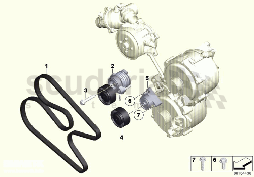 Part Diagram for Rolls Royce 11287631819