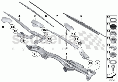 Part Diagram for Rolls Royce 61 61 7199891