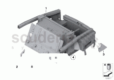 Part Diagram for Rolls Royce 41 21 7128960
