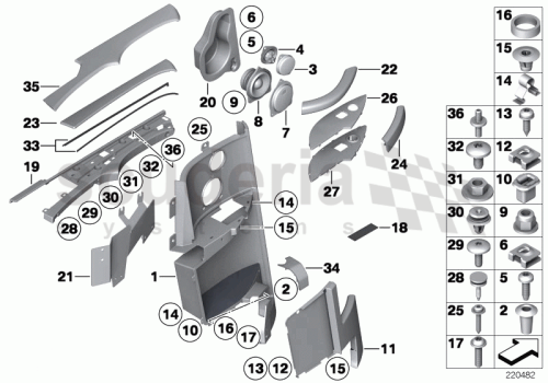Part Diagram for Rolls Royce 07 11 9903046