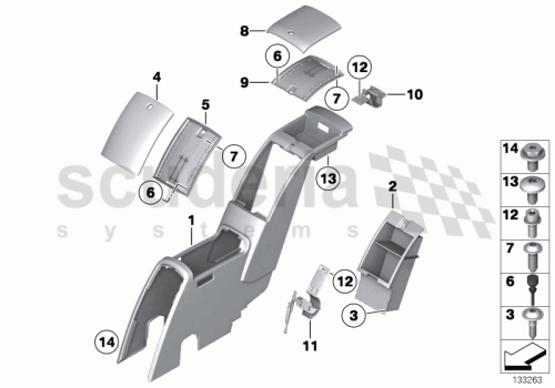 Part Diagram for Rolls Royce 51 16 9151916